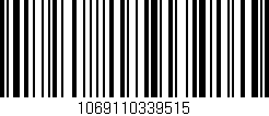 Código de barras (EAN, GTIN, SKU, ISBN): '1069110339515'