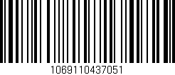 Código de barras (EAN, GTIN, SKU, ISBN): '1069110437051'