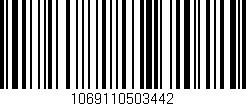 Código de barras (EAN, GTIN, SKU, ISBN): '1069110503442'