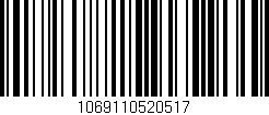 Código de barras (EAN, GTIN, SKU, ISBN): '1069110520517'