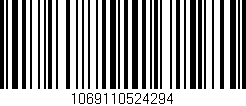 Código de barras (EAN, GTIN, SKU, ISBN): '1069110524294'