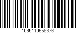 Código de barras (EAN, GTIN, SKU, ISBN): '1069110559876'