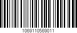 Código de barras (EAN, GTIN, SKU, ISBN): '1069110569011'