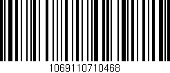 Código de barras (EAN, GTIN, SKU, ISBN): '1069110710468'