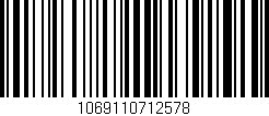 Código de barras (EAN, GTIN, SKU, ISBN): '1069110712578'