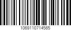 Código de barras (EAN, GTIN, SKU, ISBN): '1069110714565'