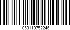 Código de barras (EAN, GTIN, SKU, ISBN): '1069110752246'