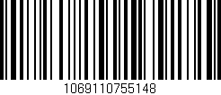 Código de barras (EAN, GTIN, SKU, ISBN): '1069110755148'