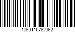 Código de barras (EAN, GTIN, SKU, ISBN): '1069110762962'