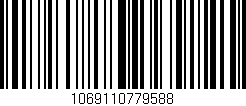 Código de barras (EAN, GTIN, SKU, ISBN): '1069110779588'