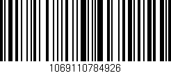 Código de barras (EAN, GTIN, SKU, ISBN): '1069110784926'