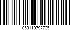 Código de barras (EAN, GTIN, SKU, ISBN): '1069110797735'
