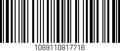 Código de barras (EAN, GTIN, SKU, ISBN): '1069110817716'