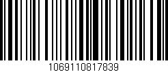 Código de barras (EAN, GTIN, SKU, ISBN): '1069110817839'