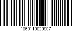 Código de barras (EAN, GTIN, SKU, ISBN): '1069110820907'