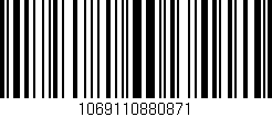 Código de barras (EAN, GTIN, SKU, ISBN): '1069110880871'