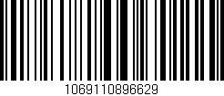 Código de barras (EAN, GTIN, SKU, ISBN): '1069110896629'