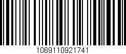 Código de barras (EAN, GTIN, SKU, ISBN): '1069110921741'