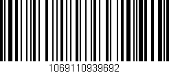 Código de barras (EAN, GTIN, SKU, ISBN): '1069110939692'