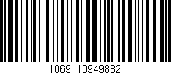 Código de barras (EAN, GTIN, SKU, ISBN): '1069110949882'