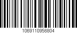 Código de barras (EAN, GTIN, SKU, ISBN): '1069110956804'
