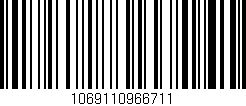Código de barras (EAN, GTIN, SKU, ISBN): '1069110966711'