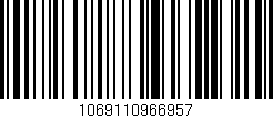 Código de barras (EAN, GTIN, SKU, ISBN): '1069110966957'