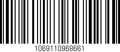 Código de barras (EAN, GTIN, SKU, ISBN): '1069110968661'