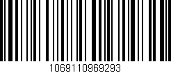 Código de barras (EAN, GTIN, SKU, ISBN): '1069110969293'