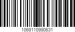 Código de barras (EAN, GTIN, SKU, ISBN): '1069110990631'