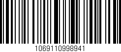 Código de barras (EAN, GTIN, SKU, ISBN): '1069110998941'
