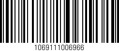 Código de barras (EAN, GTIN, SKU, ISBN): '1069111006966'