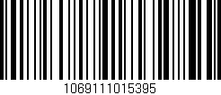 Código de barras (EAN, GTIN, SKU, ISBN): '1069111015395'