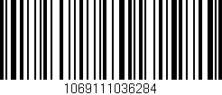 Código de barras (EAN, GTIN, SKU, ISBN): '1069111036284'