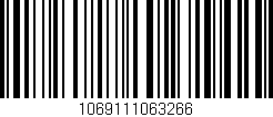 Código de barras (EAN, GTIN, SKU, ISBN): '1069111063266'