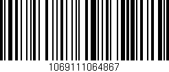 Código de barras (EAN, GTIN, SKU, ISBN): '1069111064867'
