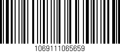 Código de barras (EAN, GTIN, SKU, ISBN): '1069111065659'