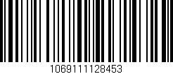 Código de barras (EAN, GTIN, SKU, ISBN): '1069111128453'