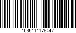 Código de barras (EAN, GTIN, SKU, ISBN): '1069111176447'