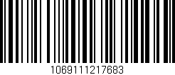 Código de barras (EAN, GTIN, SKU, ISBN): '1069111217683'