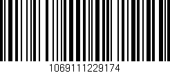 Código de barras (EAN, GTIN, SKU, ISBN): '1069111229174'