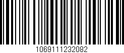 Código de barras (EAN, GTIN, SKU, ISBN): '1069111232082'