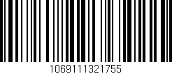Código de barras (EAN, GTIN, SKU, ISBN): '1069111321755'