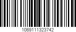 Código de barras (EAN, GTIN, SKU, ISBN): '1069111323742'