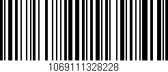 Código de barras (EAN, GTIN, SKU, ISBN): '1069111328228'