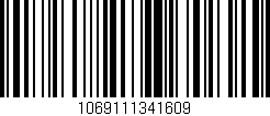 Código de barras (EAN, GTIN, SKU, ISBN): '1069111341609'