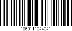 Código de barras (EAN, GTIN, SKU, ISBN): '1069111344341'