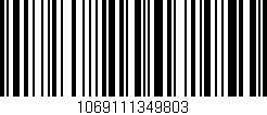 Código de barras (EAN, GTIN, SKU, ISBN): '1069111349803'