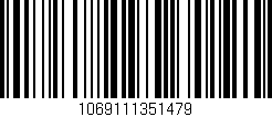 Código de barras (EAN, GTIN, SKU, ISBN): '1069111351479'