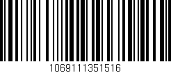 Código de barras (EAN, GTIN, SKU, ISBN): '1069111351516'